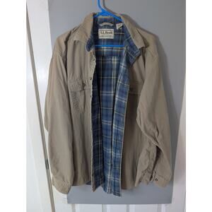 Vintage L.L Bean flannel lined field coat Mens XL